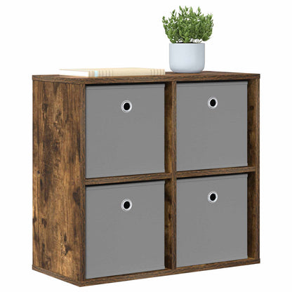 Sideboard with Drawer Smoked Oak 59.5 x 27 x 57 cm