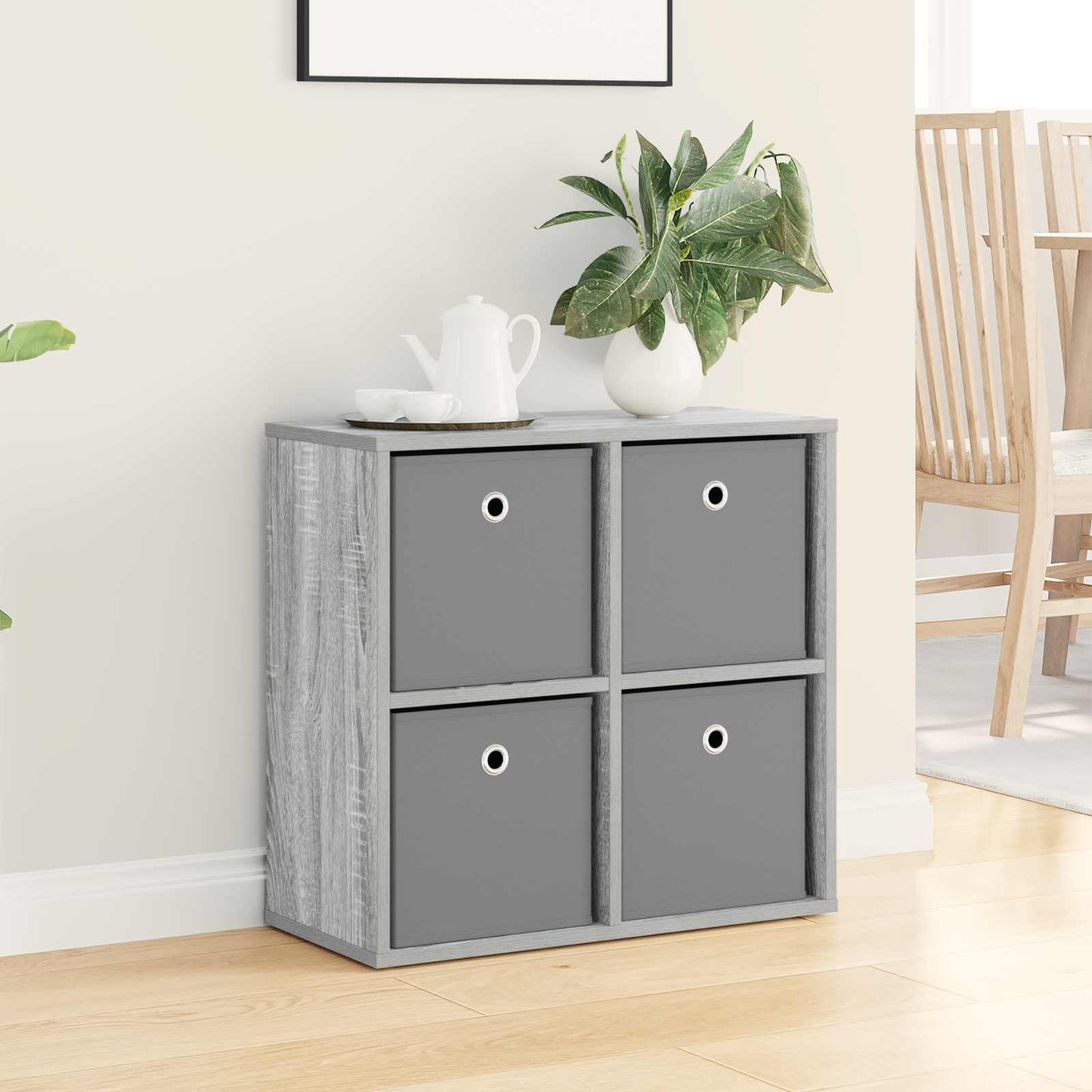 Sideboard with Drawer Grey Sonoma 59.5 x 27 x 57 cm