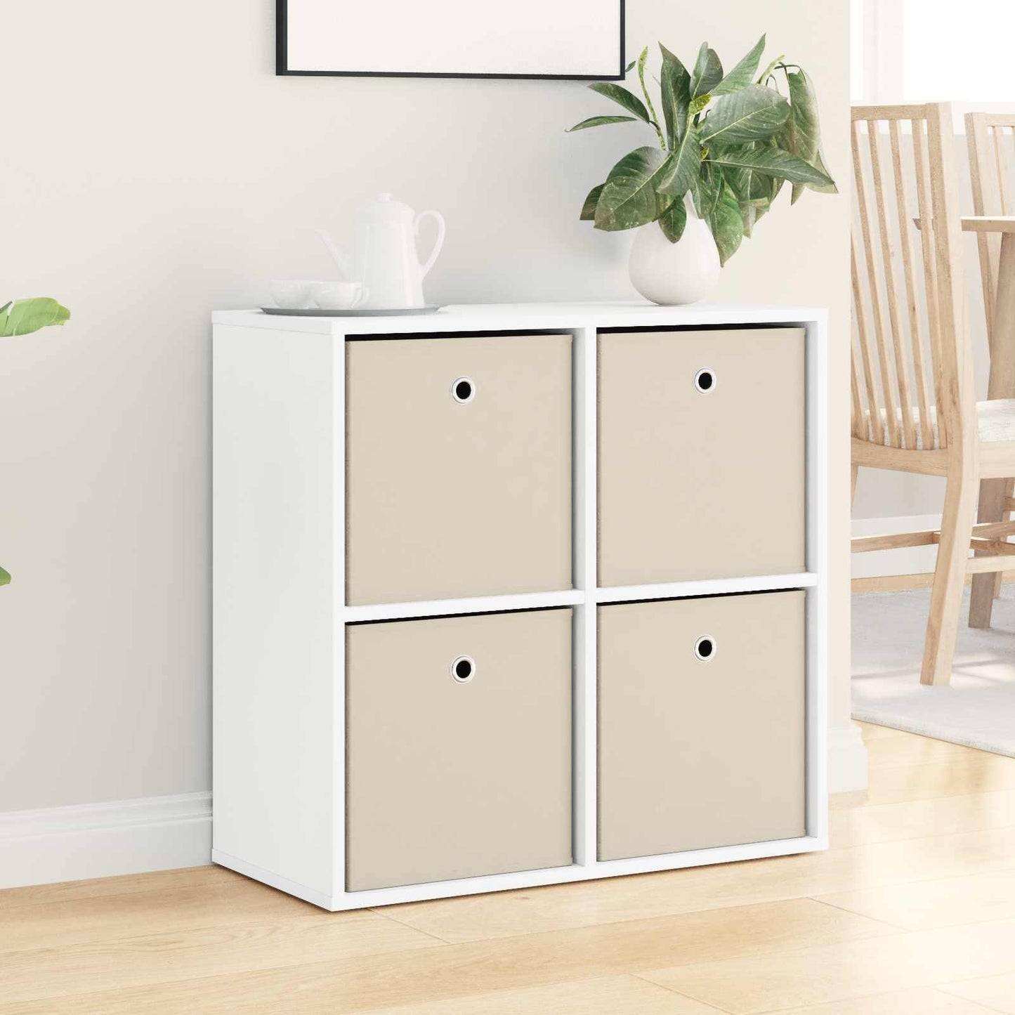 Sideboard with Drawer White 68.5 x 32 x 67 cm