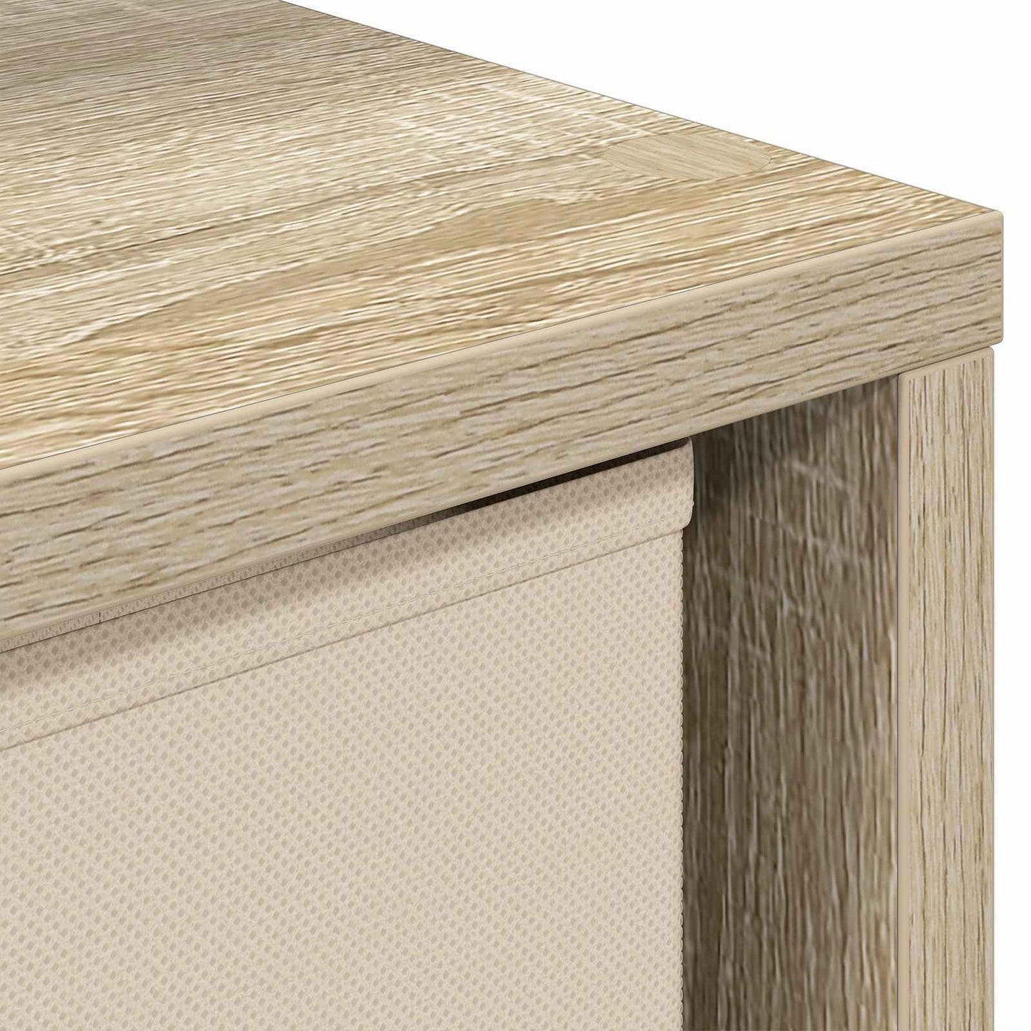 Sideboard with Drawer Sonoma Oak 68.5 x 32 x 67 cm