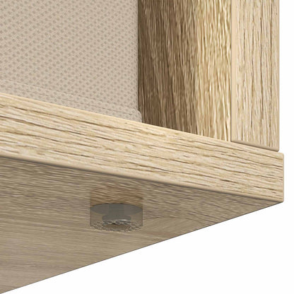 Sideboard with Drawer Sonoma Oak 68.5 x 32 x 67 cm