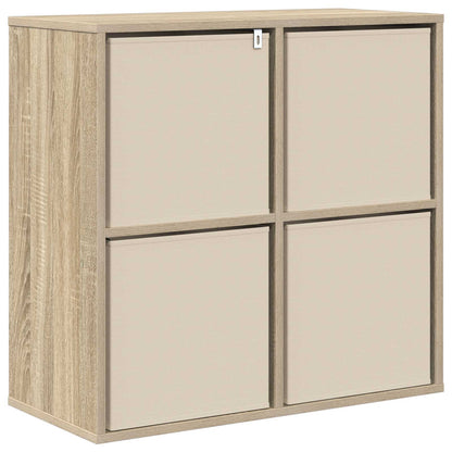Sideboard with Drawer Sonoma Oak 68.5 x 32 x 67 cm