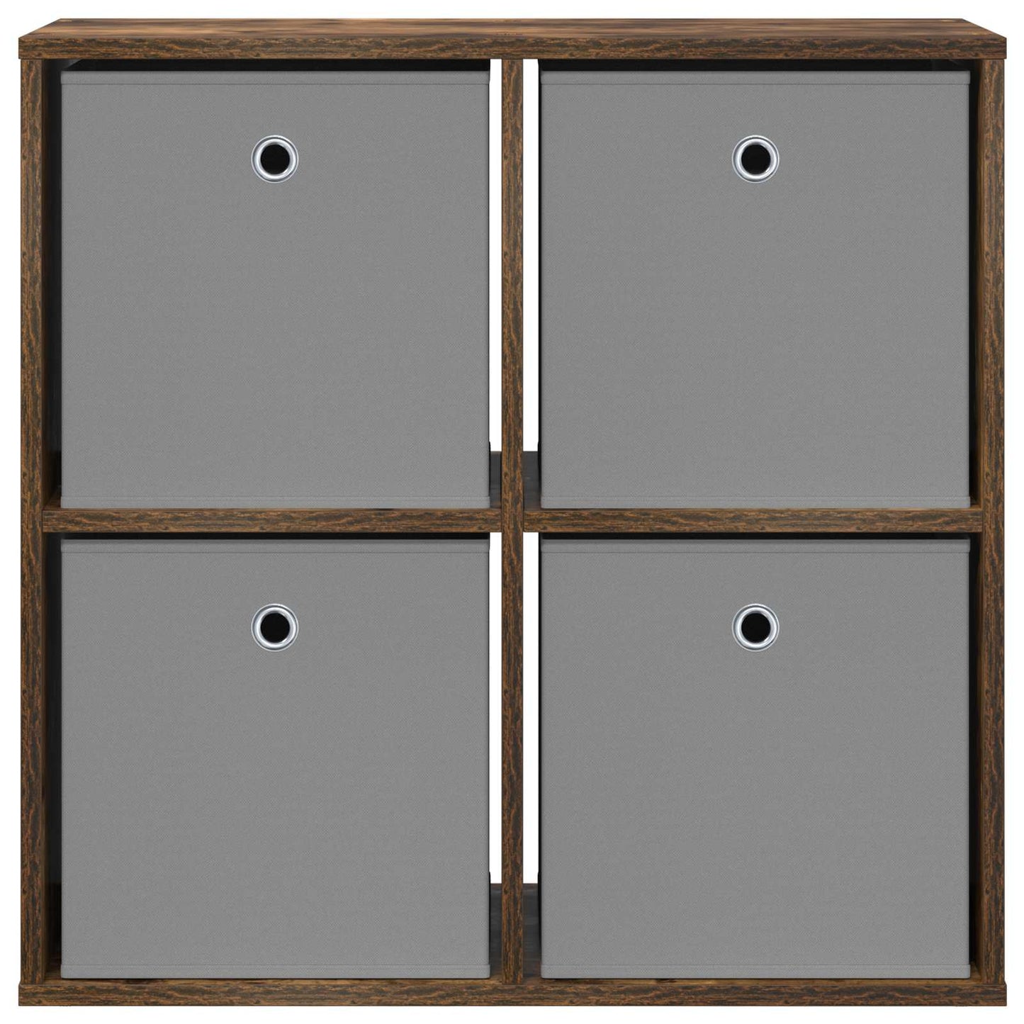 Sideboard with Drawer Smoked Oak 68.5 x 32 x 67 cm