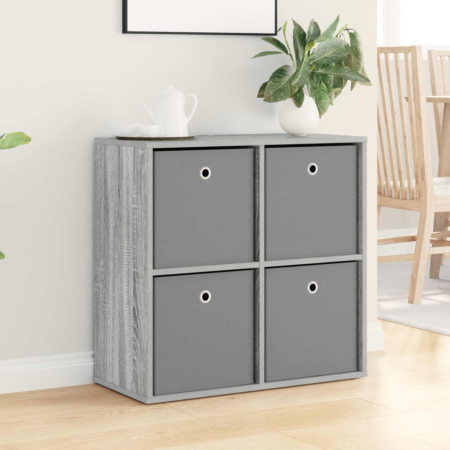 Sideboard with Drawer Grey Sonoma 68.5 x 32 x 67 cm