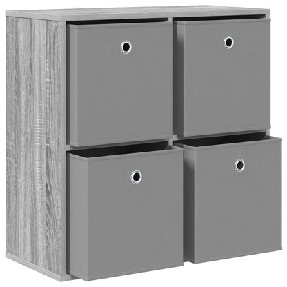 Sideboard with Drawer Grey Sonoma 68.5 x 32 x 67 cm
