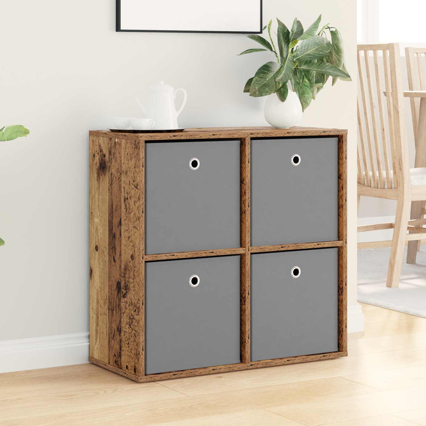 Sideboard with Drawer Old Wood 68.5 x 32 x 67 cm