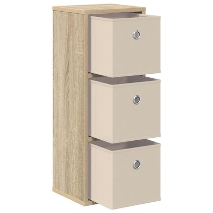 Sideboard with Drawer Sonoma Oak 25.5 x 22 x 69.5 cm