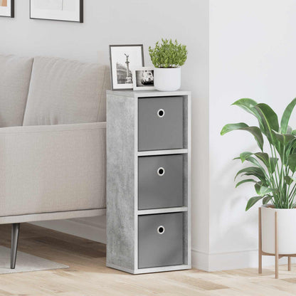 Sideboard with Drawer Concrete Grey 25.5 x 22 x 69.5 cm