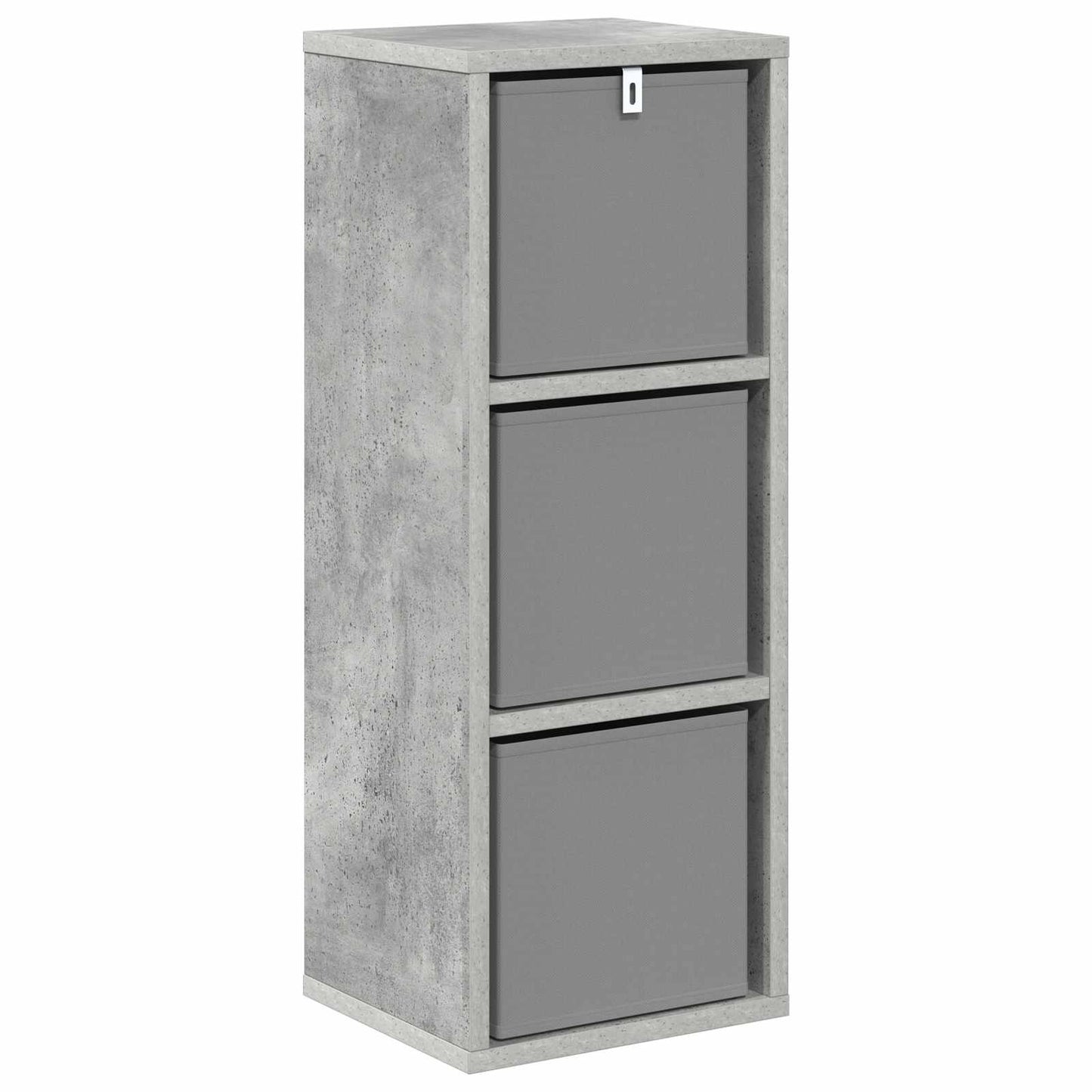 Sideboard with Drawer Concrete Grey 25.5 x 22 x 69.5 cm