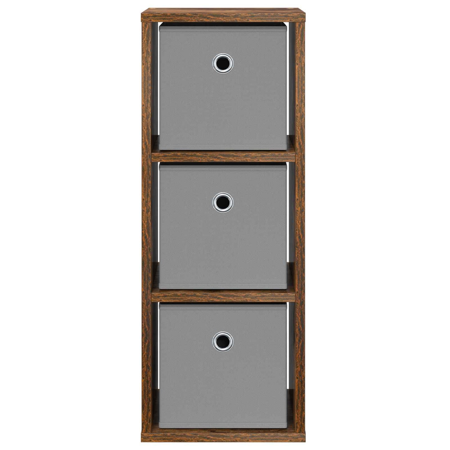 Sideboard with Drawer Smoked Oak 25.5 x 22 x 69.5 cm
