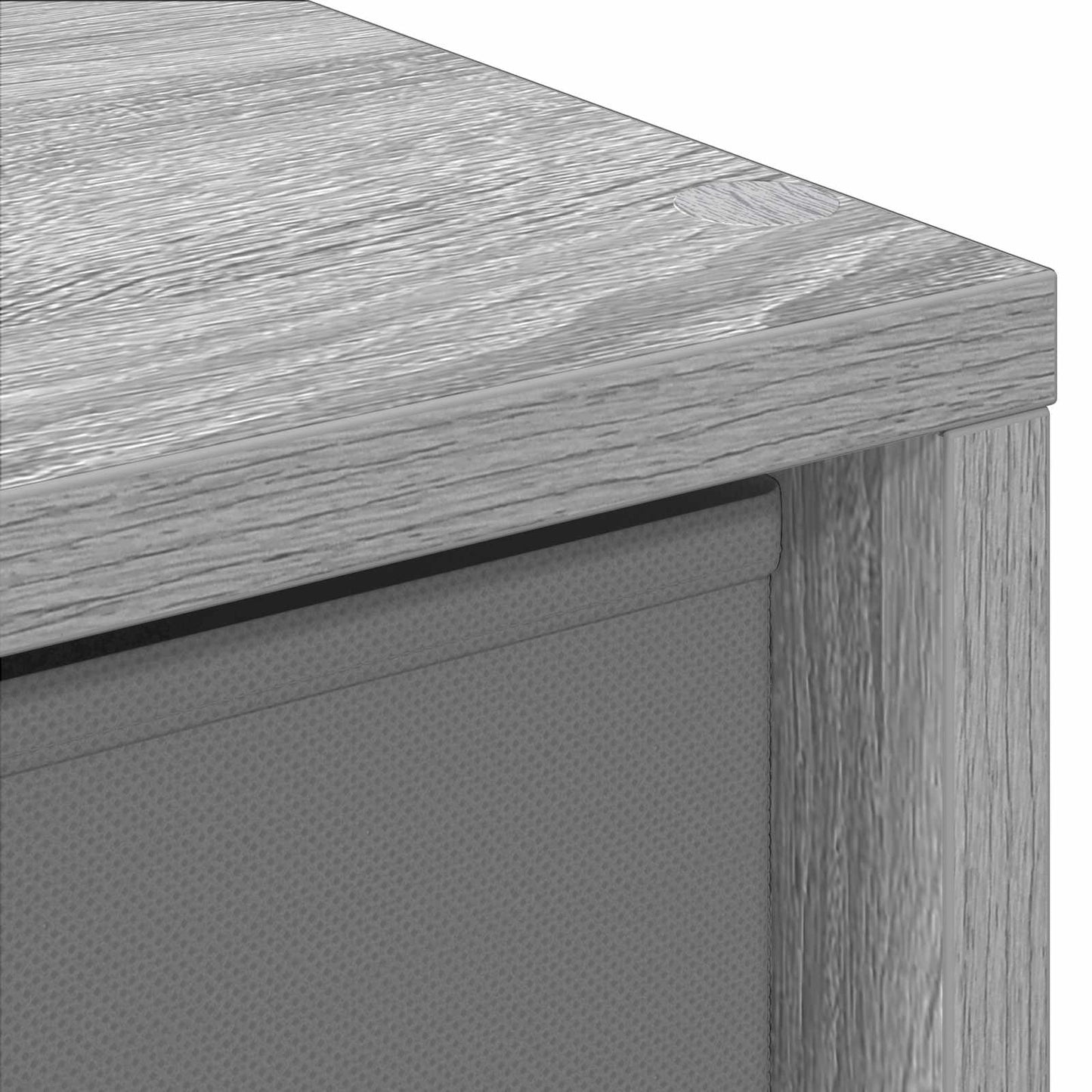 Sideboard with Drawer Grey Sonoma 25.5 x 22 x 69.5 cm
