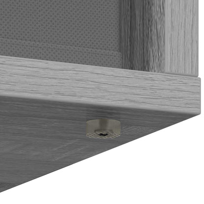 Sideboard with Drawer Grey Sonoma 25.5 x 22 x 69.5 cm