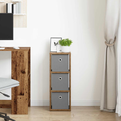 Sideboard with Drawer Old Wood 25.5 x 22 x 69.5 cm