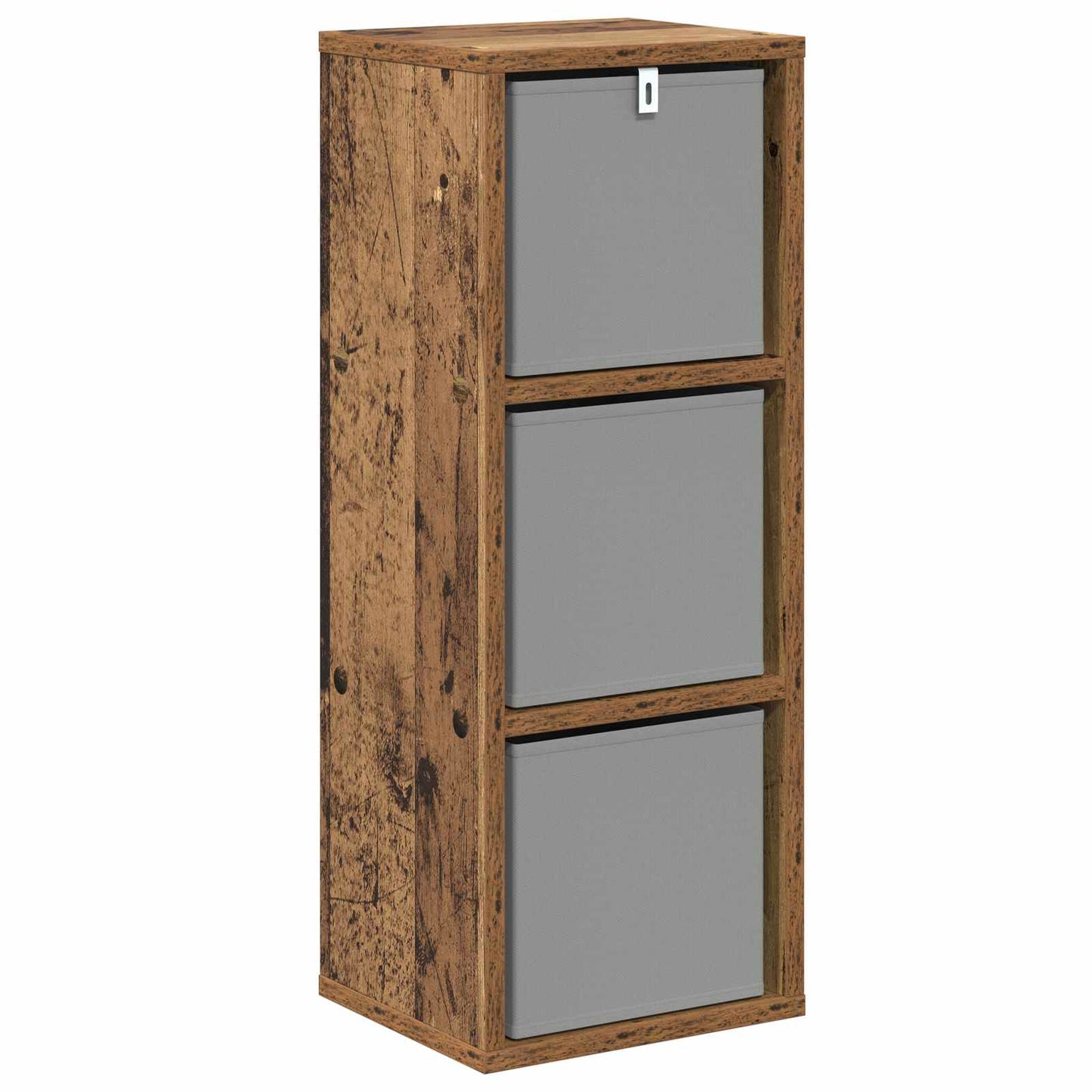 Sideboard with Drawer Old Wood 25.5 x 22 x 69.5 cm