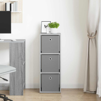 Sideboard with Drawer Concrete Grey 30.5 x 27 x 84.5 cm
