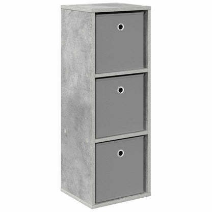 Sideboard with Drawer Concrete Grey 30.5 x 27 x 84.5 cm