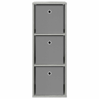 Sideboard with Drawer Concrete Grey 30.5 x 27 x 84.5 cm