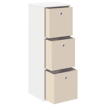 Sideboard with Drawer White 35 x 32 x 99.5 cm