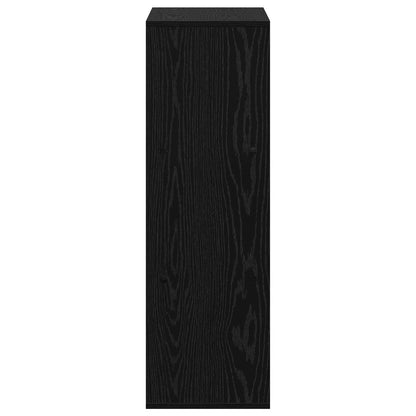 Sideboard with Drawer Black Oak 35 x 32 x 99.5 cm