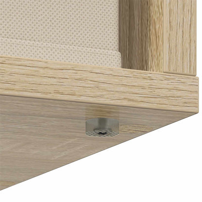 Sideboard with Drawer Sonoma Oak 35 x 32 x 99.5 cm