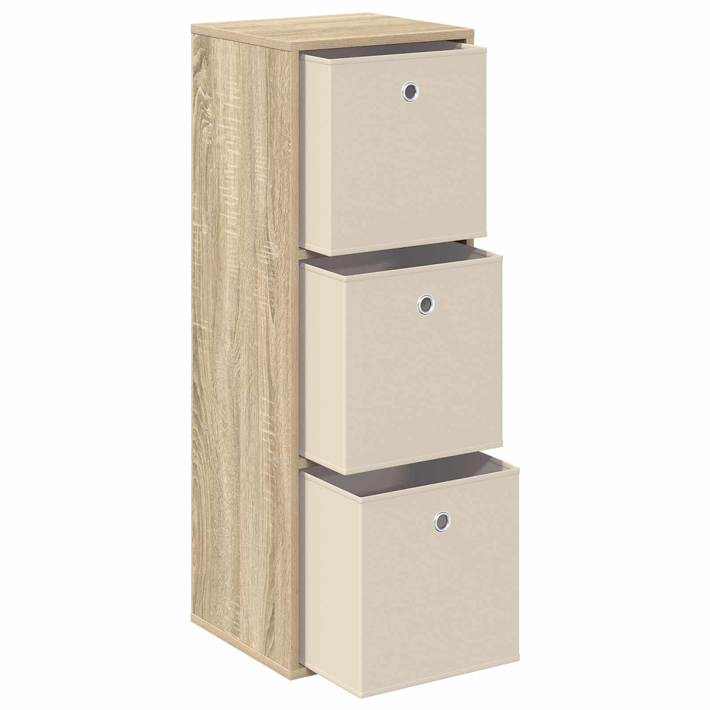 Sideboard with Drawer Sonoma Oak 35 x 32 x 99.5 cm