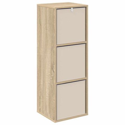 Sideboard with Drawer Sonoma Oak 35 x 32 x 99.5 cm