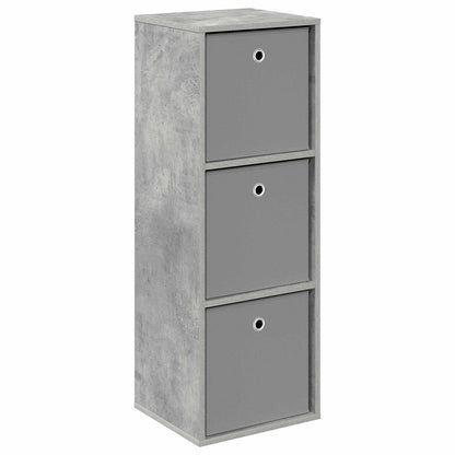 Sideboard with Drawer Concrete Grey 35 x 32 x 99.5 cm