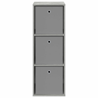 Sideboard with Drawer Concrete Grey 35 x 32 x 99.5 cm