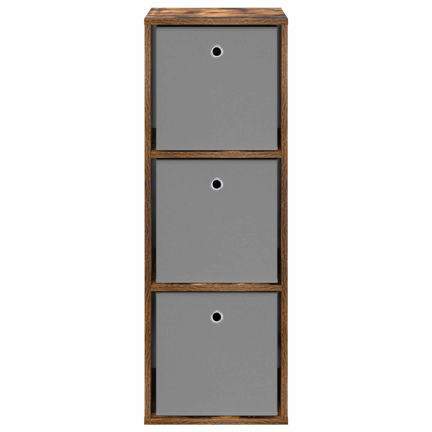 Sideboard with Drawer Smoked Oak 35 x 32 x 99.5 cm