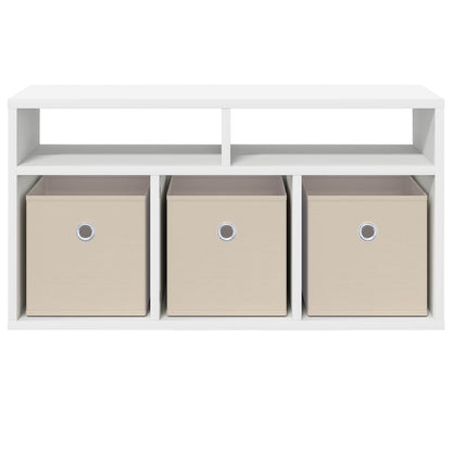 Lowboard with Drawer White 72 x 22.5 x 38 cm
