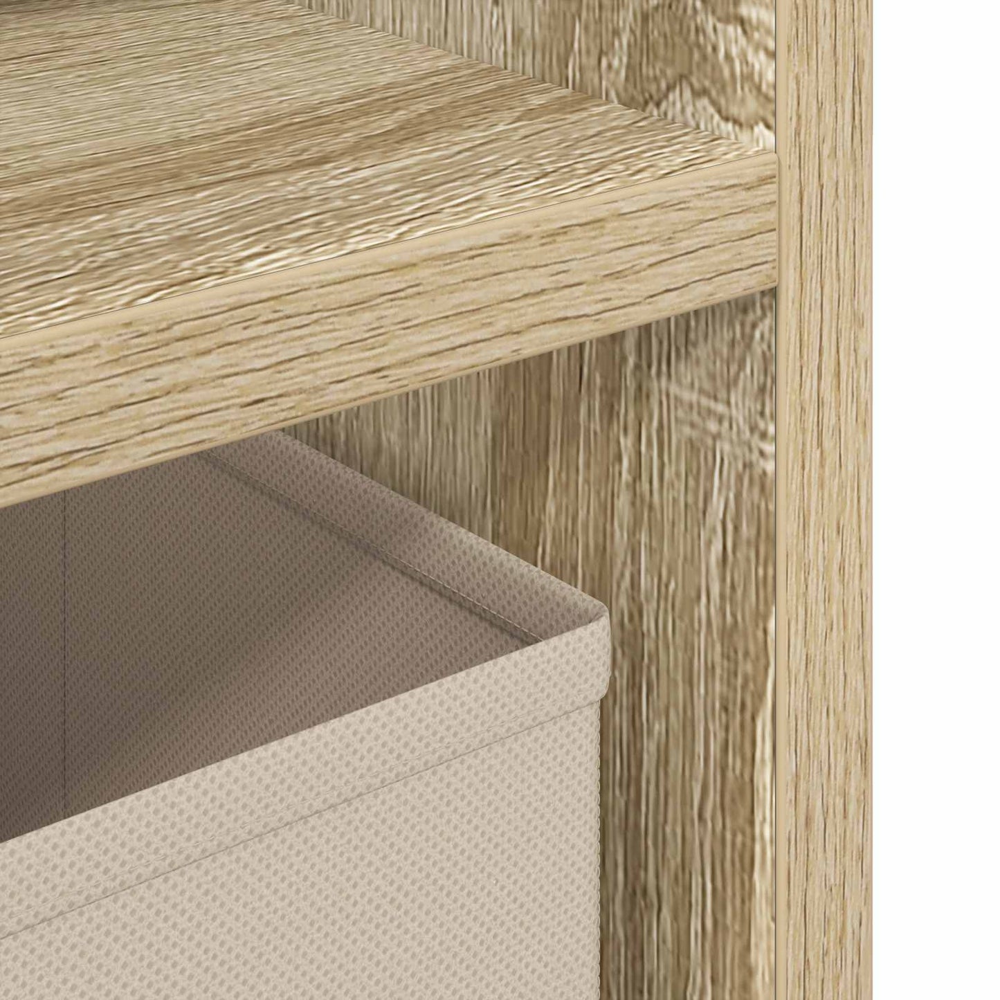 Lowboard with Drawer Sonoma Oak 72 x 22.5 x 38 cm