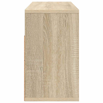 Lowboard with Drawer Sonoma Oak 72 x 22.5 x 38 cm