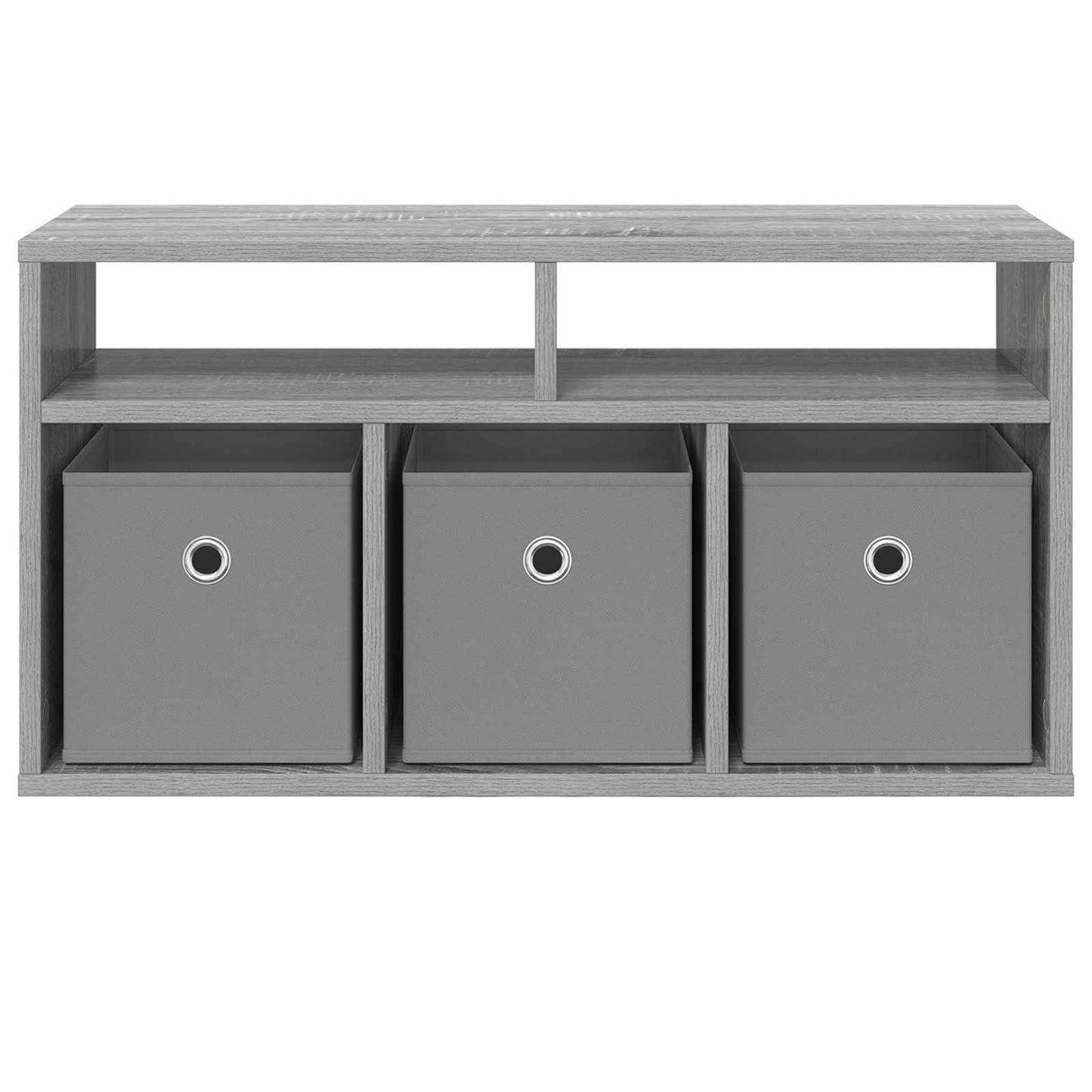 Lowboard with Drawer Grey Sonoma 72 x 22.5 x 38 cm