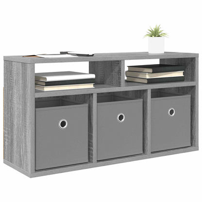 Lowboard with Drawer Grey Sonoma 72 x 22.5 x 38 cm