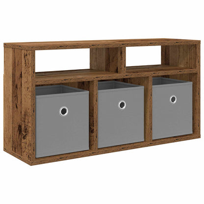 Lowboard with Drawer Old Wood 72 x 22.5 x 38 cm