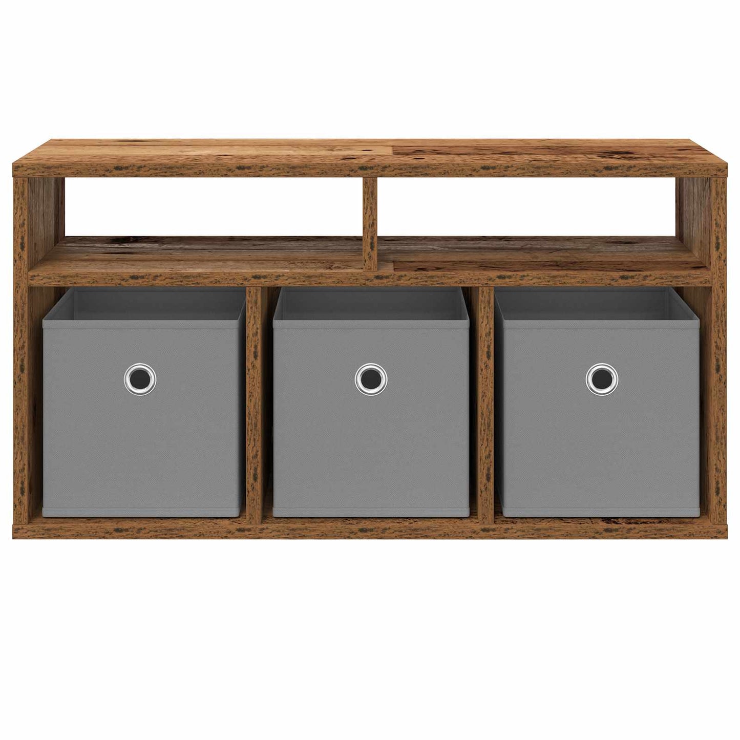 Lowboard with Drawer Old Wood 72 x 22.5 x 38 cm