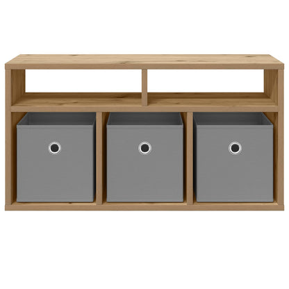 Lowboard with Drawer Artisan Oak 72 x 22.5 x 38 cm