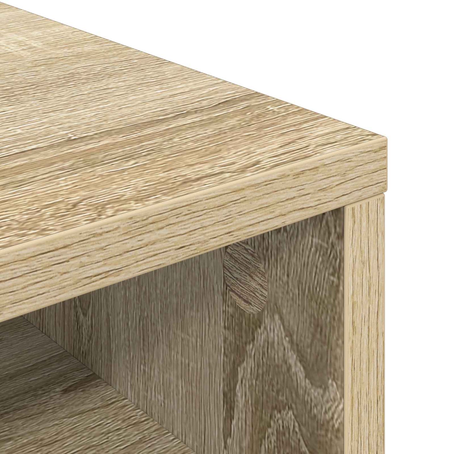 Lowboard with Drawer Sonoma Oak 87 x 27.5 x 43 cm