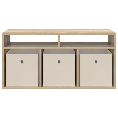Lowboard with Drawer Sonoma Oak 87 x 27.5 x 43 cm