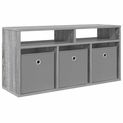 Lowboard with Drawer Grey Sonoma 87 x 27.5 x 43 cm