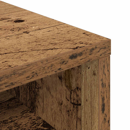 Lowboard with Drawer Old Wood 87 x 27.5 x 43 cm