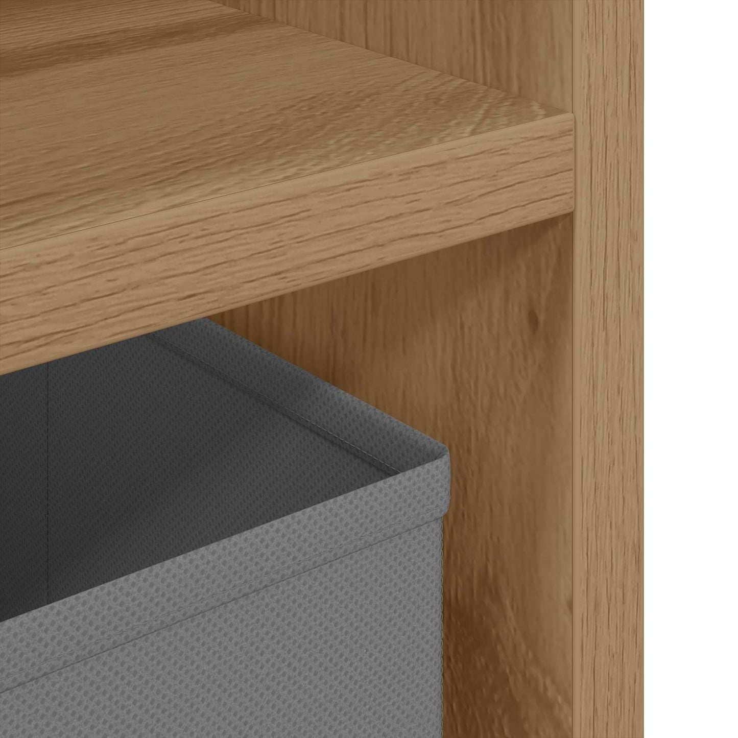 Lowboard with Drawer Artisan Oak 87 x 27.5 x 43 cm