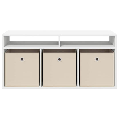 Lowboard with Drawer White 102 x 32 x 48.5 cm