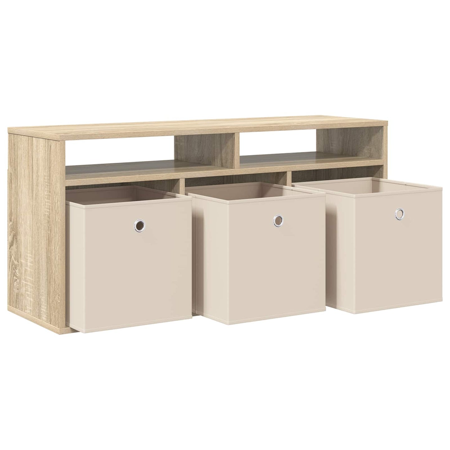 Lowboard with Drawer Sonoma Oak 102 x 32 x 48.5 cm