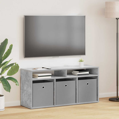 Lowboard with Drawer Concrete Grey 102 x 32 x 48.5 cm