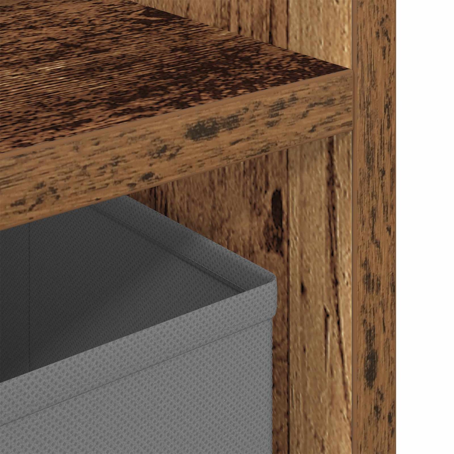 Lowboard with Drawer Old Wood 102 x 32 x 48.5 cm