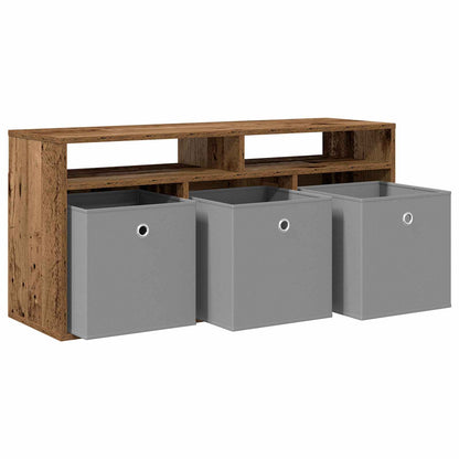 Lowboard with Drawer Old Wood 102 x 32 x 48.5 cm