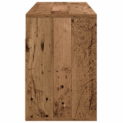 Lowboard with Drawer Old Wood 102 x 32 x 48.5 cm
