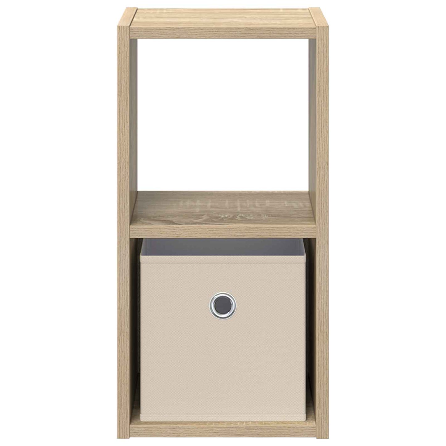 Bedside Table with Drawer 2 pcs Sonoma Oak 25.5 x 22 x 49.5 cm