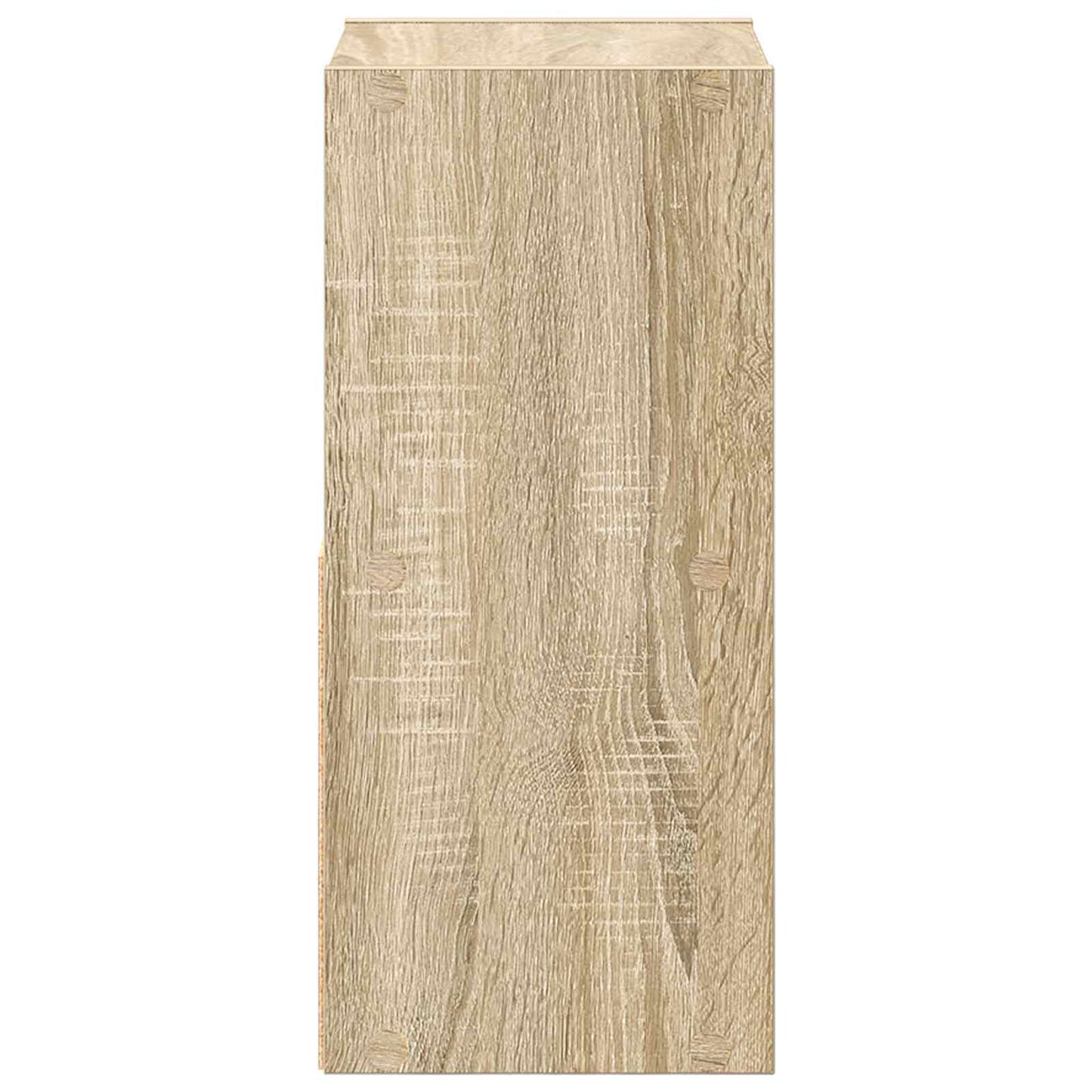 Bedside Table with Drawer 2 pcs Sonoma Oak 25.5 x 22 x 49.5 cm